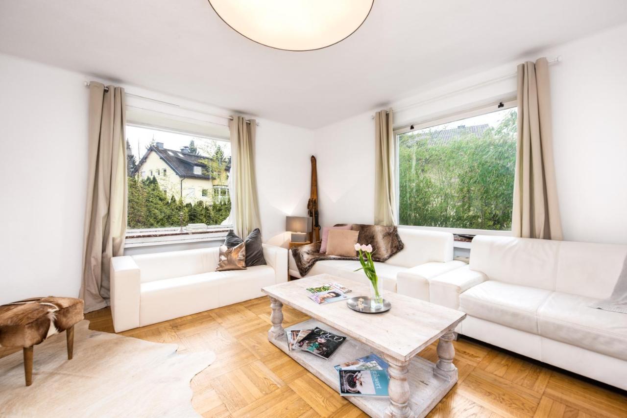 Vila Townhouse Riva, Prime Location In The City Of Salzburg, 1000M2 Backyard Exteriér fotografie