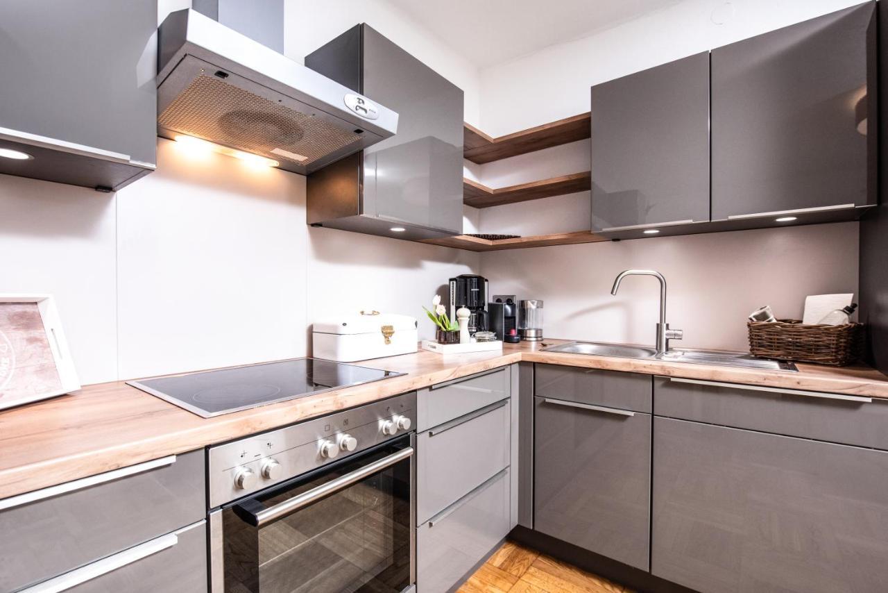 Vila Townhouse Riva, Prime Location In The City Of Salzburg, 1000M2 Backyard Exteriér fotografie